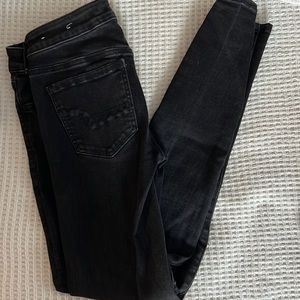 American Eagle black skinny jeans
